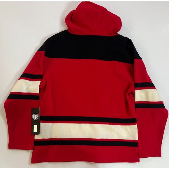 Chicago Blackhawks Superior Lace Hoodie. By OTS Size S NWT - Picture 2 of 12